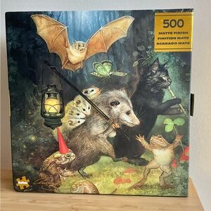 Buffalo Games - Gold – Annie Stegg Gerard – The Moonlit March – 500 pieces